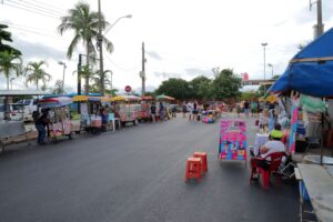 Ambulantes serão instalados na rua Henrique Dias