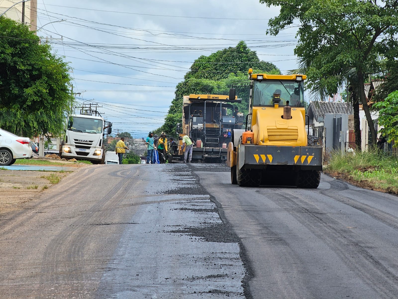 Ruas do bairro Embratel são as primeiras a receberem recapeamento em 2024