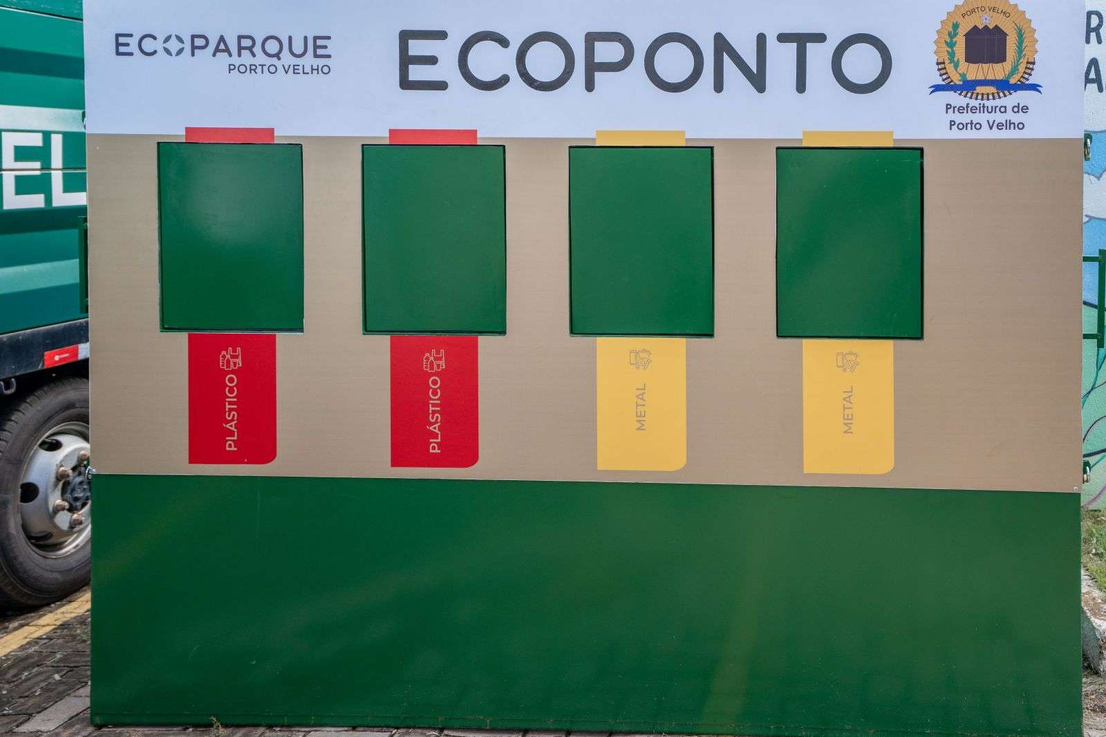 Porto Velho conta com dez ecopontos para recolhimento de material reciclável