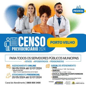 Censo Previdenciário continua até 12 de julho