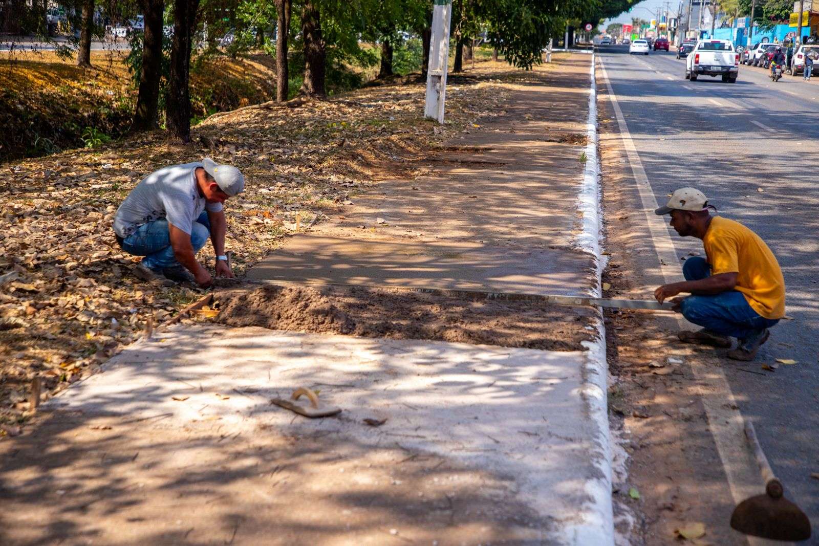 www.deixaeutefalar.com.br Prefeitura de Porto Velho prossegue com obras de revitalização de calçadas da av. Jorge Teixeira