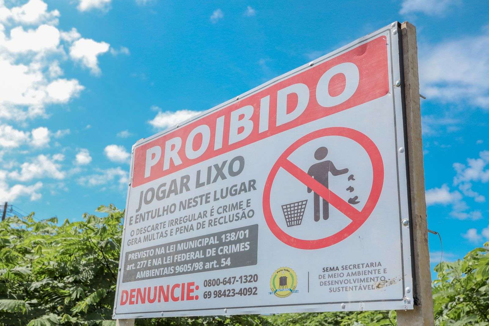 www.deixaeutefalar.com.br Sema trabalha no combate à degradação ambiental com ações rigorosas
