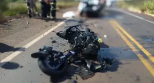 PRF registra dois acidentes de motociclistas na BR 364, em Ji-Paraná