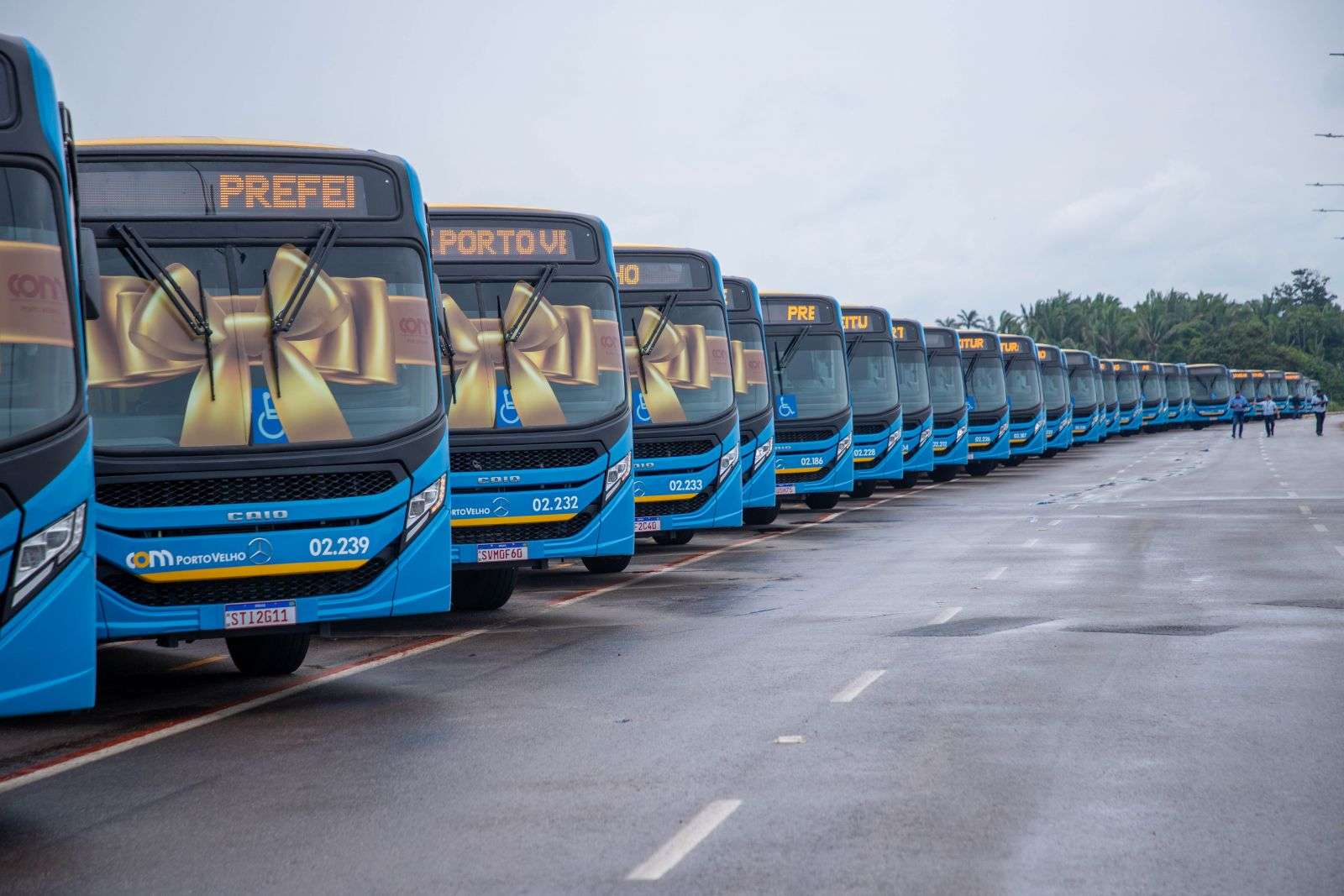 Com a frota de ônibus mais nova entre as capitais brasileiras, Porto Velho conta com veículos modernos e confortáveis
