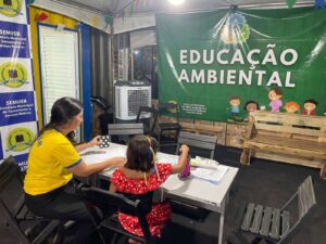 Prefeitura orientou cerca de 5 mil pessoas com abordagem sobre educação ambiental no Flor do Maracujá