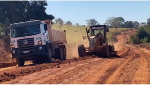 Manutenção na Linha 47/5 em Alta Floresta é iniciada após indicação do deputado Jean Oliveira