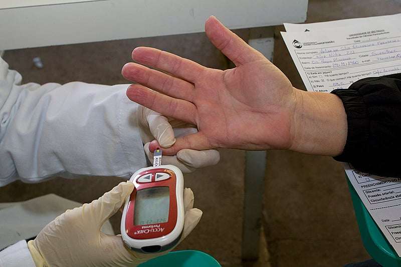 Diabetes atinge mais de 10% dos adultos nas capitais brasileiras