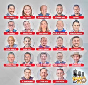 Eleições 2024: confira os 23 vereadores eleitos em Porto Velho
