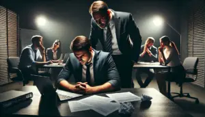 Peso do Assédio Moral e quando o ambiente de trabalho se torna insuportável