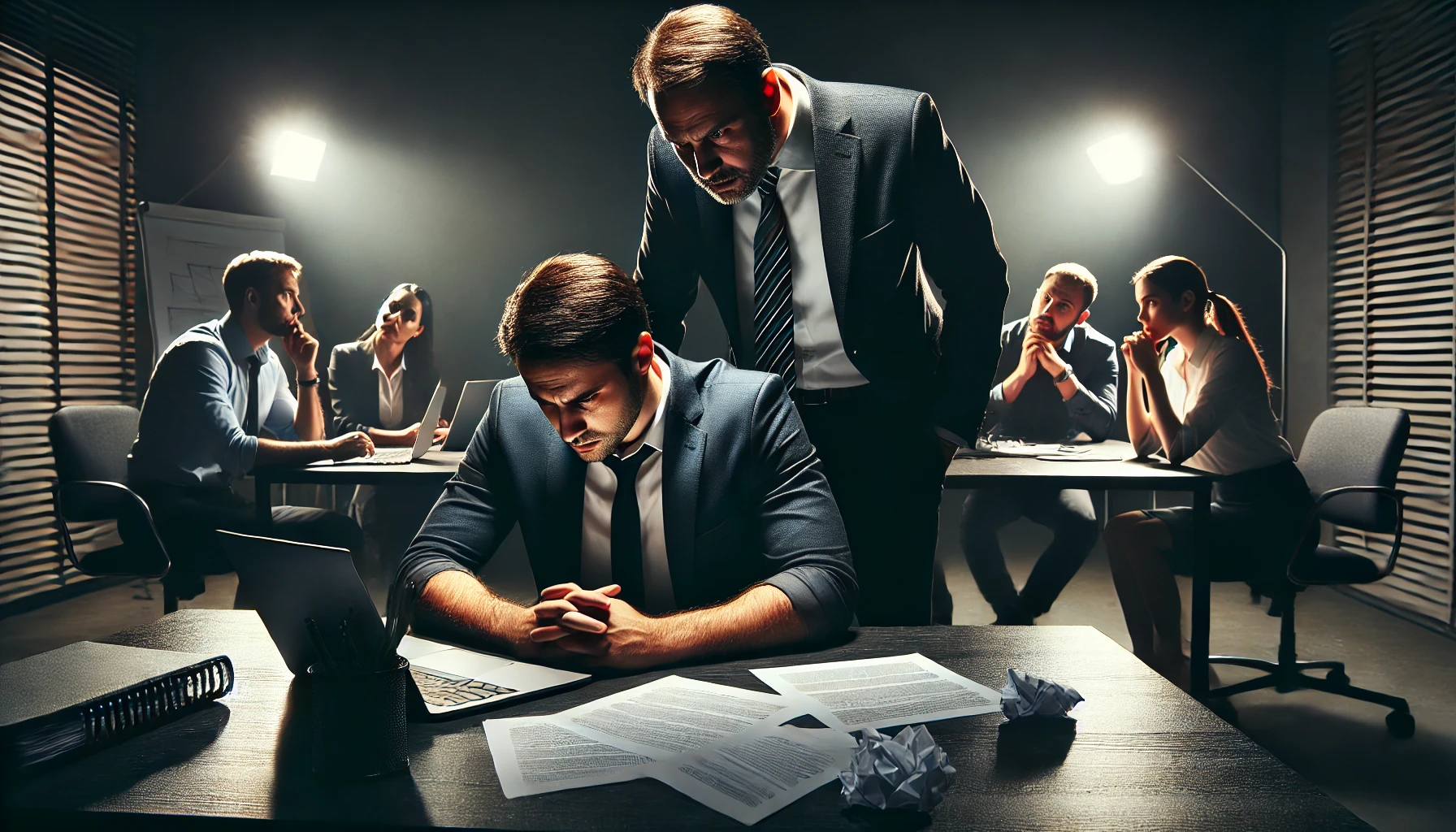 www.deixaeutefalar.com.br Peso do Assédio Moral e quando o ambiente de trabalho se torna insuportável