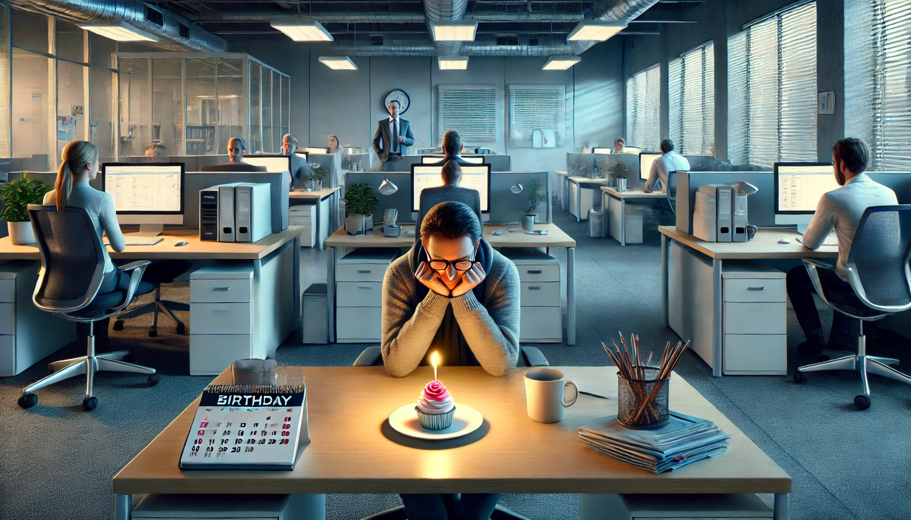 Chefe você esqueceu a data do meu aniversário Chefe você esqueceu a data do meu aniversário