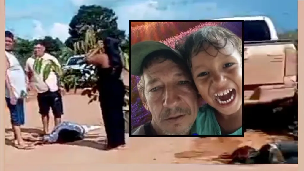 Pai e filho morrem em colisão entre caminhonete e moto na RO-205, em Rondônia