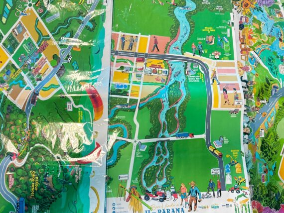 Governo de RO fortalece turismo com mapas ilustrados de cidades e setores econômicos