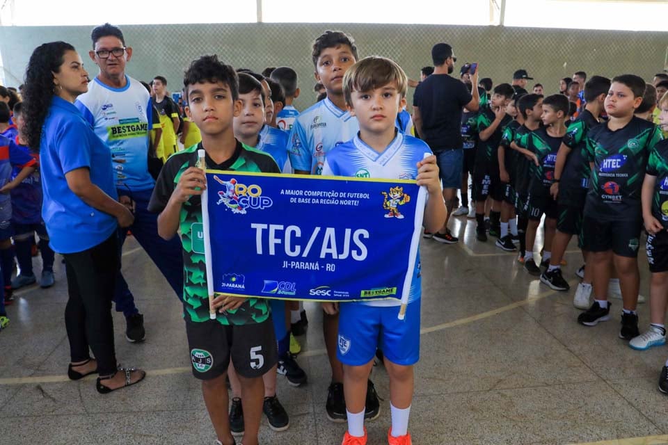 Abertura da Rondônia Cup acontece em Ji-Paraná com mais de 2.500 atletas