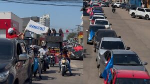 Professores de Rondônia mobilizam Porto Velho com buzinaço