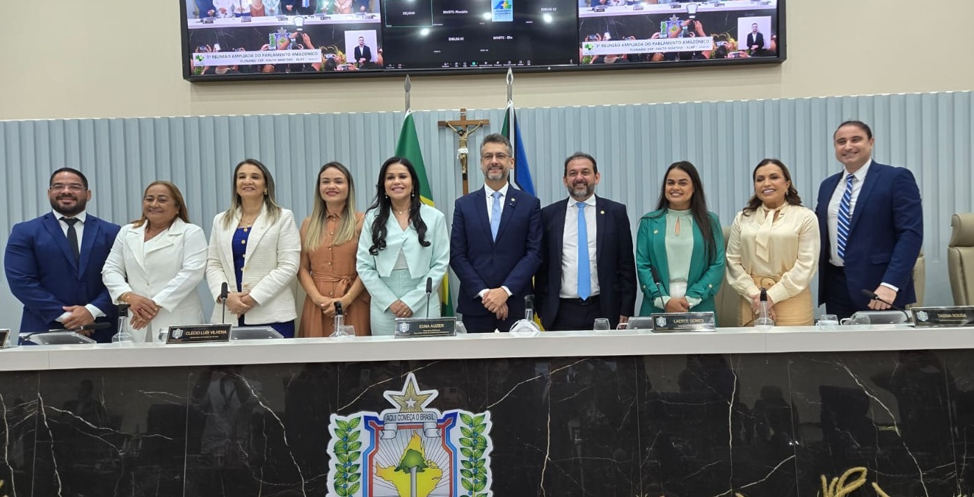 www.deixaeutefalar.com.br Laerte Gomes defende produção econômica unida à preservação na 3ª Reunião Ampliada do Parlamento Amazônico