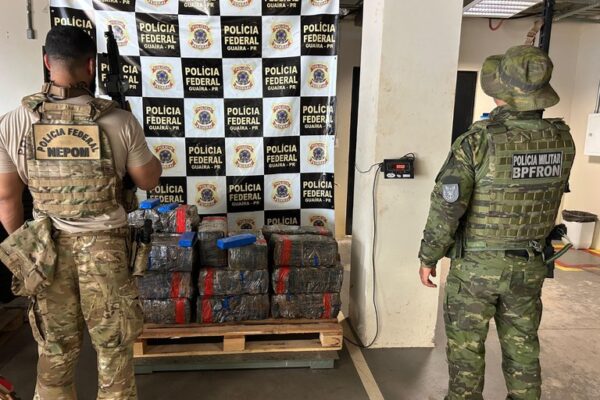 PF e BPFRON apreendem 10 quilos de cocaína em operação na fronteira de Rondônia