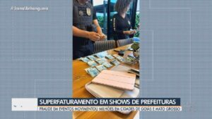 Investigação apura fraude em contratos de shows e aponta superfaturamento de até 400% em prefeituras