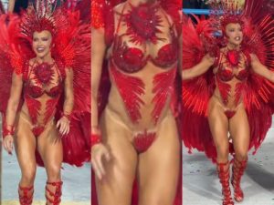 Virgínia Fonseca: Estreia na Grande Rio teve brilho, tensão e ajuste em plena avenida