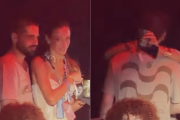 João Silva e Aninha Nóbrega são vistos juntos na Sapucaí João Silva e Aninha Nóbrega são vistos juntos na Sapucaí