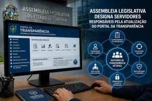 Assembleia Legislativa designa servidores responsáveis pela atualização do Portal da Transparência