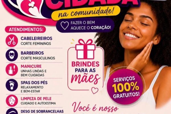 Gedeão Negreiros promove “Domingão da Beleza Cidadã” no Areia Branca