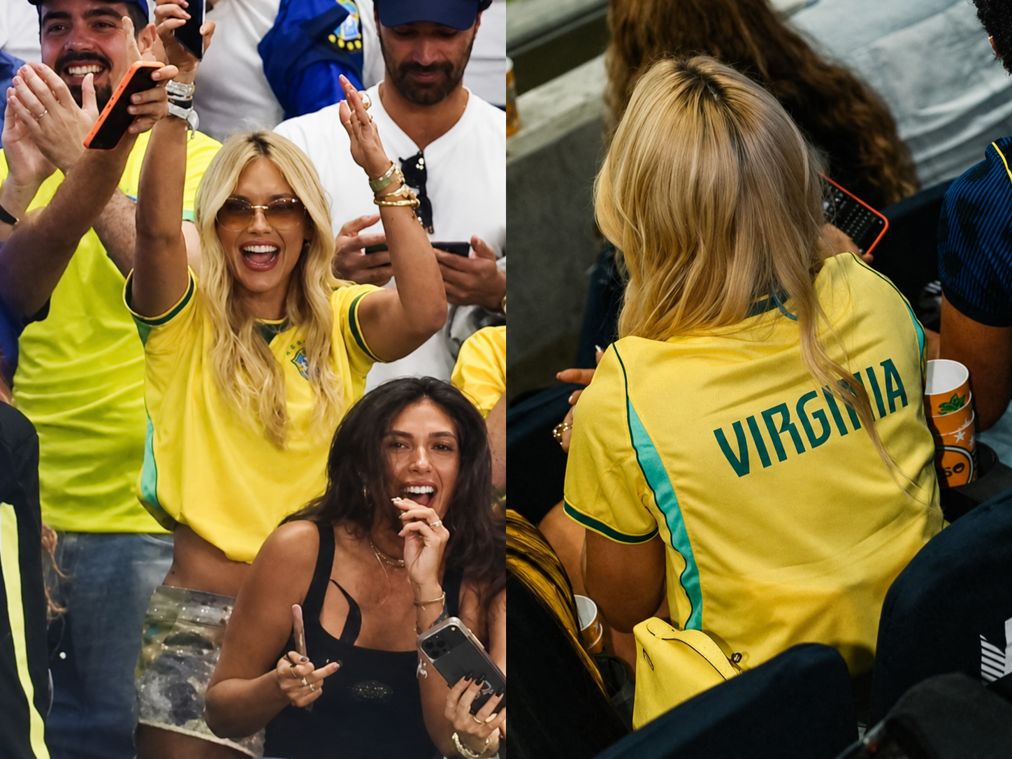 Torcida puxa coro contra Virgínia após gol de Vini Jr. no Maracanã Torcida puxa coro contra Virgínia após gol de Vini Jr. no Maracanã