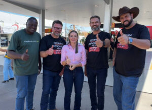 Sofia Andrade reforça força da direita e do agro ao lado de lideranças nacionais durante a Rondônia Rural Show