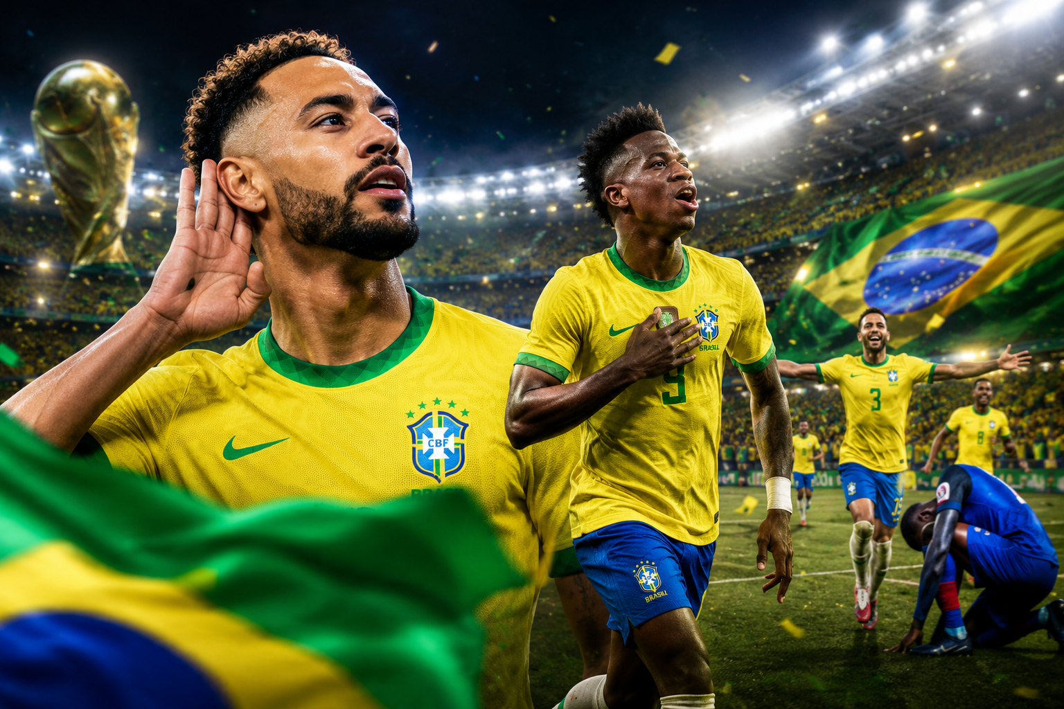 www.deixaeutefalar.com.br Cunha brilha, Vini Jr aparece e o Brasil goleia o Haiti na sua estreia com vitória na Copa