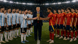 Trump entregará taça na final entre Argentina e Espanha