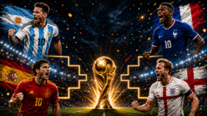 Copa do Mundo de 2026 chega às semifinais com quatro seleções vivas