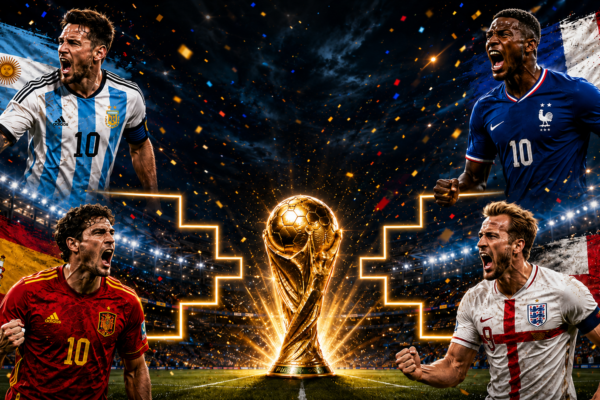 Copa do Mundo de 2026 chega às semifinais com quatro seleções vivas