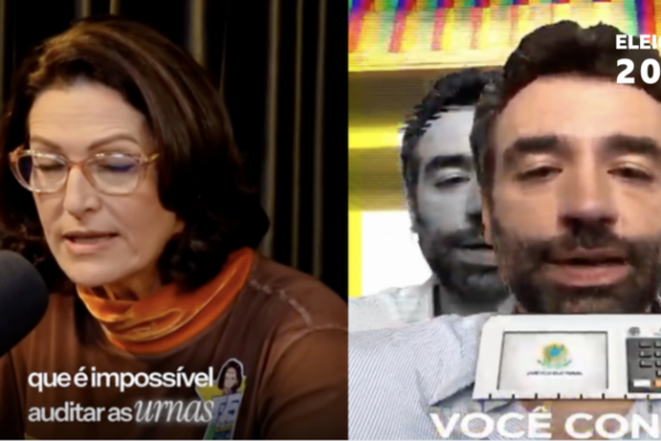 Campanha paga semeia dúvidas sobre urna eletrônica antes do voto
