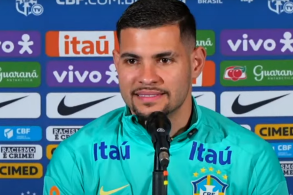 Bruno Guimarães defende pênalti perdido na Copa do Mundo