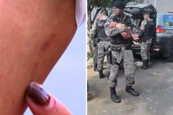Homem preso por cárcere privado de mulher e bebê em BH