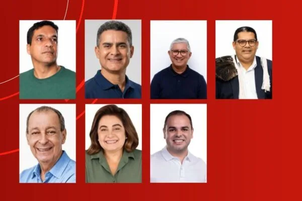 Candidatos ao governo do AM fazem caminhadas e reuniões em Manaus