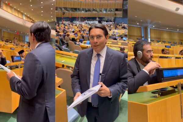 Embaixador de Israel provoca diplomata iraniano na ONU