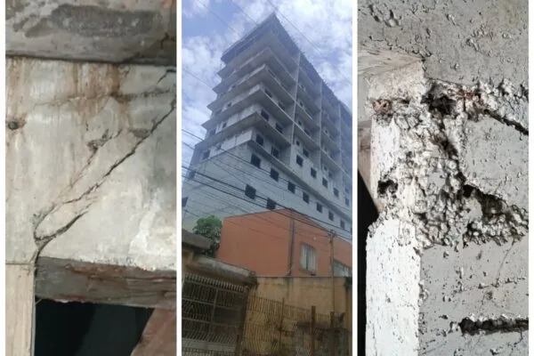 Engenheiro alertou sobre risco de colapso em prédio que desabou na Penha Engenheiro alertou sobre risco de colapso em prédio que desabou na Penha