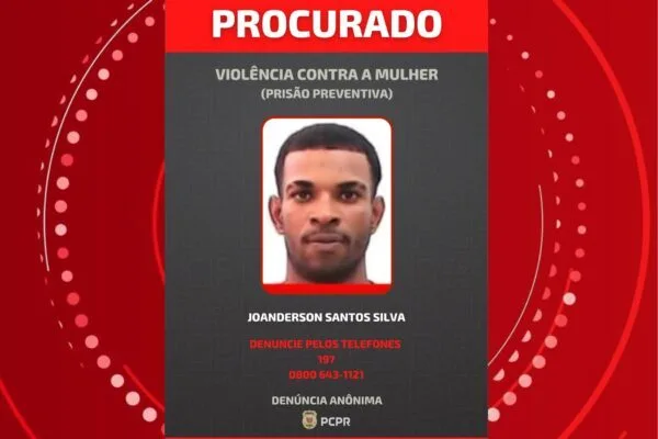 Suspeito de matar mulher em Curitiba estava foragido há 3 meses