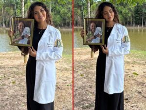 Estudante de medicina honra pai zelador morto e segue curso na Ufac