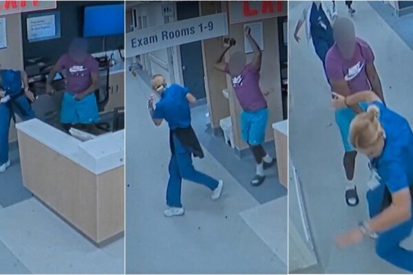 Enfermeira é agredida por paciente em hospital de Miami
