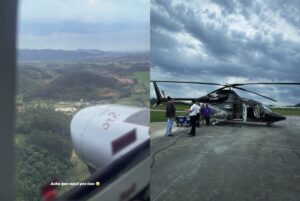 www.deixaeutefalar.com.br Videomaker desaparecido publicou fotos de dentro do helicóptero
