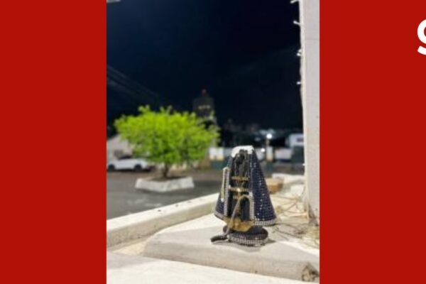 PF vai investigar imagem de Nossa Senhora decapitada em Cuiabá