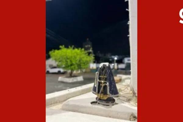 PF vai investigar imagem de Nossa Senhora decapitada em Cuiabá