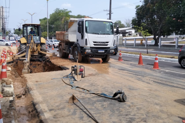 MP e Defensoria investigam rompimento de adutoras em Manaus