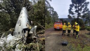 Helicóptero de Rick foi achado 70 m abaixo em mata densa