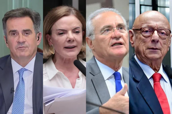 Renan, Gleisi e Ciro Nogueira perdem disputa pelo Senado