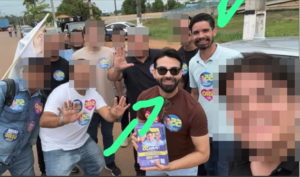 www.deixaeutefalar.com.br Servidores comissionados da Câmara aparecem em ato de campanha em Porto Velho