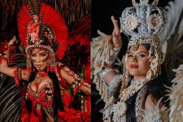 Boi Garantido estreia novos itens oficiais em festa em Parintins