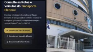 TRE-PI lança plataforma de rotas para transporte eleitoral em 2026